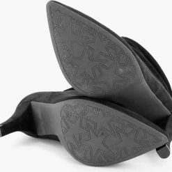 Graceland Zwarte Enkellaars Hoge Hak - Maat 38