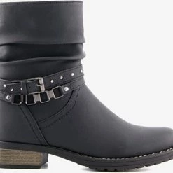 Blue Box Dames Enkellaarsjes - Zwart - Maat 39 -Dames-schoenen Verkoop 550x500 2