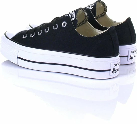Converse Chuck Taylor All Star Lift Ox Lage Sneakers - Dames - Zwart - Maat 37 15 Converse Chuck Taylor All Star Lift Ox Lage Sneakers - Dames - Zwart - Maat 37 - Afbeelding 13