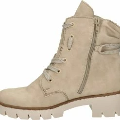 Rieker Veterboots Beige Nubuck 172207 - Dames - Maat 40 -Dames-schoenen Verkoop 550x502 3