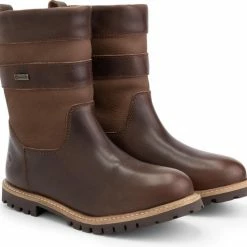 Travelin' Tallinn Dames Outdoorlaarzen - Waterdicht En Ademend - Wol Gevoerde Wandellaars - Donkerbruin Leer - Maat 43 -Dames-schoenen Verkoop 550x507 2