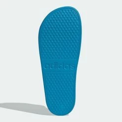 Adidas Slippers - Maat 44.5 - Unisex - Aquablauw - Wit -Dames-schoenen Verkoop 550x508 7