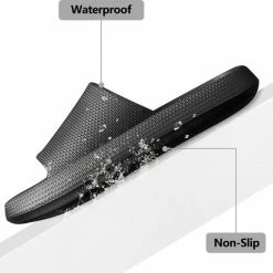 Geweo - Badslippers - EVA Slippers Heren Dames - Pillow Slides - Kerstmis - Kerstfeest - Christmas Gift - Unisex - Verdikte - Antislip - Lichtgewicht - Zwart - Maat 36/37 21 Geweo - Badslippers - EVA Slippers Heren Dames - Pillow Slides - Kerstmis - Kerstfeest - Christmas Gift - Unisex - Verdikte - Antislip - Lichtgewicht - Zwart - Maat 36/37 -Dames-schoenen Verkoop 550x510 12