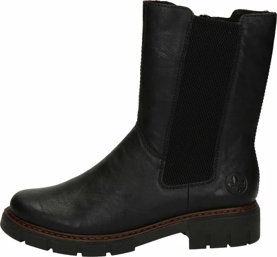 Rieker Dames Rits-& Gesloten Boot - Zwart - Maat 36 10 Rieker Dames Rits-& Gesloten Boot - Zwart - Maat 36 - Afbeelding 8