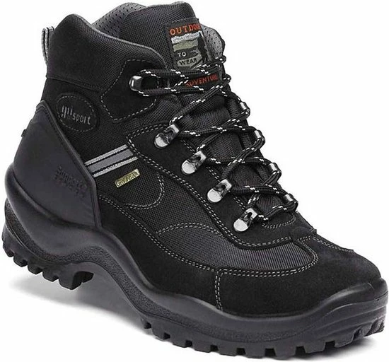 Grisport Torino Mid Wandelschoenen Unisex - Black - Maat 47 12 Grisport Torino Mid Wandelschoenen Unisex - Black - Maat 47 - Afbeelding 10