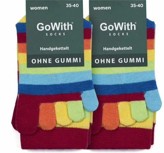 GoWith-katoen Sokken-teensokken-2 Paar-huissokken-warme Sokken-grappige Sokken-grappige Cadeaus Voor Vrouwen-35-40 7 GoWith-katoen Sokken-teensokken-2 Paar-huissokken-warme Sokken-grappige Sokken-grappige Cadeaus Voor Vrouwen-35-40 - Afbeelding 5