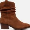 Cellini Cellini Enkellaarsjes Cognac Suede - Maat 37 -Dames-schoenen Verkoop 550x515 2
