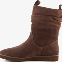 Hush Puppies Suede Dames Enkellaarsjes Bruin - Bruin - Maat 39 - Echt Leer -Dames-schoenen Verkoop 550x518 5
