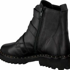 Omoda Bee 566 Biker Boots - Zwart 16 Omoda Bee 566 Biker Boots - Zwart -Dames-schoenen Verkoop 550x519 1