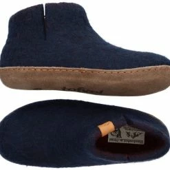 Tofvel Mula Pantoffels Blauw Uni (s) (TF1000-68) -Dames-schoenen Verkoop 550x522
