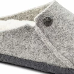 Birkenstock Zermatt Narrow Filz Shearling Cozy Home Dames Pantoffels - Light Grey - Maat 40 -Dames-schoenen Verkoop 550x524 1