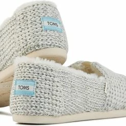 Toms Vrouwen Canvas Harde Zool Pantoffels / Dichte Sloffen - Alpargata Cozy - Wit - Maat 37 -Dames-schoenen Verkoop 550x529 4