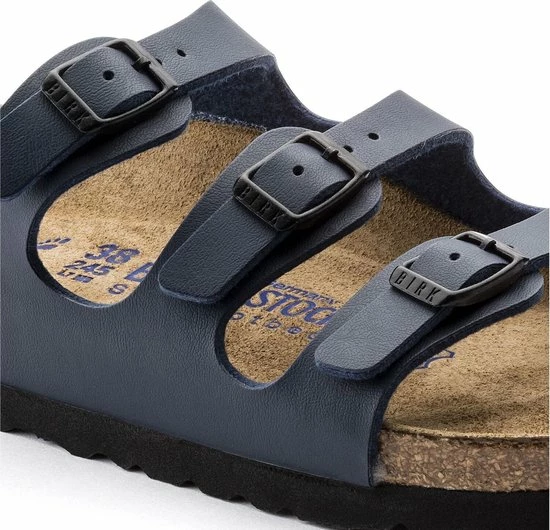 Birkenstock Florida BF WB Narrow Dames Slippers - Blue - Maat 40 8 Birkenstock Florida BF WB Narrow Dames Slippers - Blue - Maat 40 - Afbeelding 6