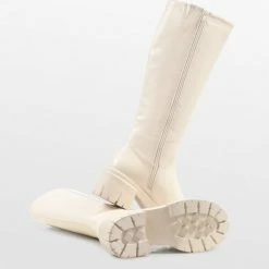 POSH By Poelman NORI Dames Hoge Laarzen - Crème - Maat 39 22 POSH By Poelman NORI Dames Hoge Laarzen - Crème - Maat 39 -Dames-schoenen Verkoop 550x530 6