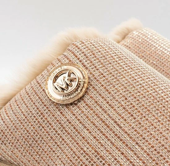 Michael Kors Janis Dames Pantoffels - Beige - Maat 38,5 8 Michael Kors Janis Dames Pantoffels - Beige - Maat 38,5 - Afbeelding 6