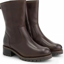 Travelin' Skjolden Leren Dames Laarzen - Wol Gevoerde Laars - Donkerbruin Leer - Maat 41 12 Travelin' Skjolden Leren Dames Laarzen - Wol Gevoerde Laars - Donkerbruin Leer - Maat 41 -Dames-schoenen Verkoop 550x544 4