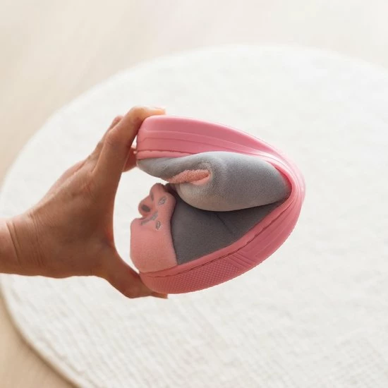 Geweo Home Sloffen - Open Sloffen - Kerstmis - Kerstfeest - Christmas Gift - Koraal Fleece Pantoffels Dames - Leuk Katje - Blauw - Maat 41/42 6 Geweo Home Sloffen - Open Sloffen - Kerstmis - Kerstfeest - Christmas Gift - Koraal Fleece Pantoffels Dames - Leuk Katje - Blauw - Maat 41/42 - Afbeelding 4