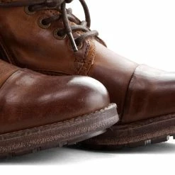 NoGRZ P.Post - Dames Leren Enkellaars - Winter Veterboots - Wol Gevoerd - Cognac - Maat 41 -Dames-schoenen Verkoop 550x550 136