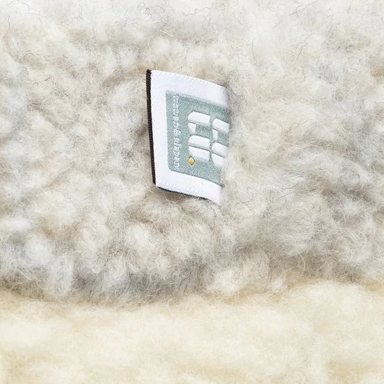 LuLu Wonen LuLu- Pantoffels Dames - Sloffen - Grijs Wit - 100% Schapenwol - Antislip Zool - Maat 36 6 LuLu Wonen LuLu- Pantoffels Dames - Sloffen - Grijs Wit - 100% Schapenwol - Antislip Zool - Maat 36 - Afbeelding 4