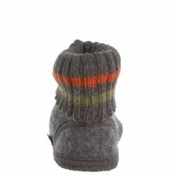 Haflinger Paul Antraciet Pantoffels Uniseks -Dames-schoenen Verkoop 550x550 168
