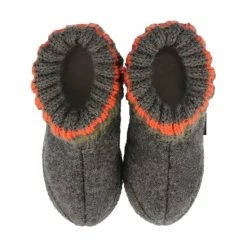 Haflinger Paul Antraciet Pantoffels Uniseks -Dames-schoenen Verkoop 550x550 169