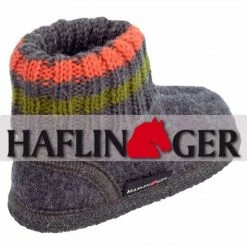 Haflinger Paul Antraciet Pantoffels Uniseks -Dames-schoenen Verkoop 550x550 173