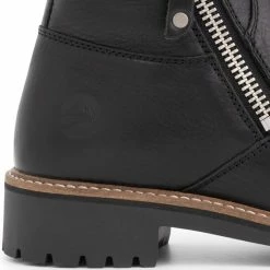 Travelin' Vartae - Stoere Leren Enkellaars - Dames - Wol Gevoerd - Zwart Leer - Maat 36 -Dames-schoenen Verkoop 550x550 177