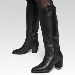 Ann Rocks Ann Rocks Laarzen Zwart Leer - Maat 37 -Dames-schoenen Verkoop 550x550 182