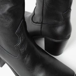 Ann Rocks Ann Rocks Laarzen Zwart Leer - Maat 37 -Dames-schoenen Verkoop 550x550 183