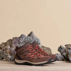 Travelin' Nyborg - Hoge Dames Wandelschoenen - Waterdicht En Ademend - Bruin Leer - Maat 42 -Dames-schoenen Verkoop 550x550 2