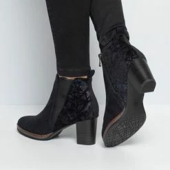 Geklede Enkellaarzen Donkerblauw Marco Tozzi -Dames-schoenen Verkoop 550x550 208