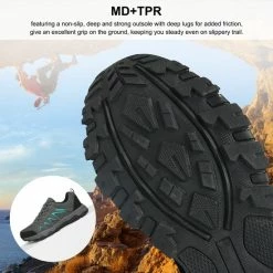 Geweo Wandelschoenen Unisex - Outdoorschoenen - Outdoor Antislip - Waterdicht En Ademend - Extra Comfort - Kerstmis - Kerstfeest - Christmas Gift - Grijs - Maat 42 -Dames-schoenen Verkoop 550x550 232