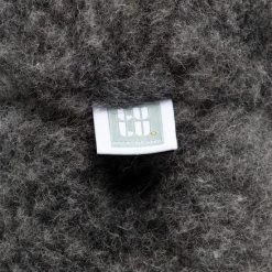 LuLu Wonen LuLu- Grijze Wollen Sloffen / Pantoffels Met Antislipzool - Maat 39 - Unisex -Dames-schoenen Verkoop 550x550 257