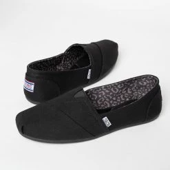 Skechers Bobs Plush Peace & Love Dames Espadrilles - Black - Maat 40 -Dames-schoenen Verkoop 550x550 259