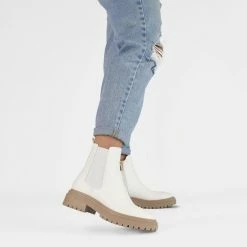 POSH By Poelman LOT Dames Chelsea Laarzen - Crème Wit - Maat 39 -Dames-schoenen Verkoop 550x550 262