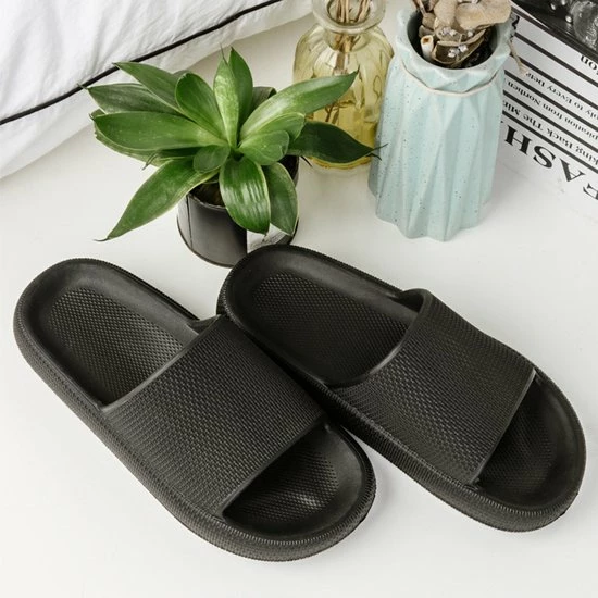 Geweo - Badslippers - EVA Slippers Heren Dames - Pillow Slides - Kerstmis - Kerstfeest - Christmas Gift - Unisex - Verdikte - Antislip - Lichtgewicht - Zwart - Maat 36/37 5 Geweo - Badslippers - EVA Slippers Heren Dames - Pillow Slides - Kerstmis - Kerstfeest - Christmas Gift - Unisex - Verdikte - Antislip - Lichtgewicht - Zwart - Maat 36/37 - Afbeelding 3