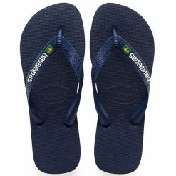 Havaianas Brasil Logo Unisex Slippers - Navy Blue - Maat 35/36 29 Havaianas Brasil Logo Unisex Slippers - Navy Blue - Maat 35/36 -Dames-schoenen Verkoop 550x550 284
