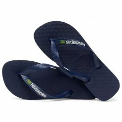 Havaianas Brasil Logo Unisex Slippers - Navy Blue - Maat 35/36 30 Havaianas Brasil Logo Unisex Slippers - Navy Blue - Maat 35/36 -Dames-schoenen Verkoop 550x550 285