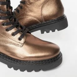 Ann Rocks Ann Rocks Veterboots Brons Leer - Maat 38 17 Ann Rocks Ann Rocks Veterboots Brons Leer - Maat 38 -Dames-schoenen Verkoop 550x550 29