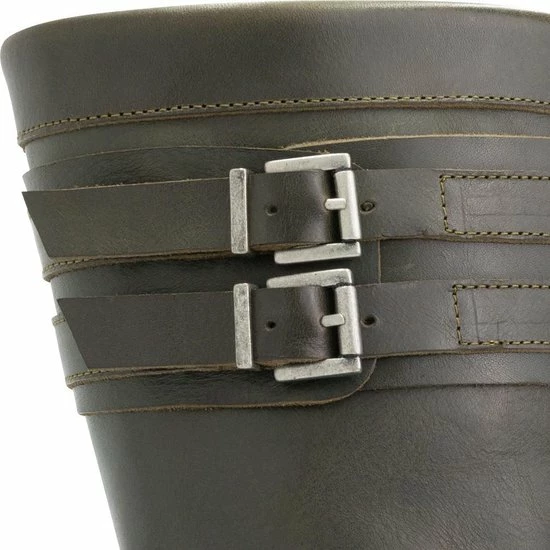 Travelin' Solstad Leren Dames Laarzen - Wol Gevoerde Laars - Olijfgroen/Legergroen Leer - Maat 39 4 Travelin' Solstad Leren Dames Laarzen - Wol Gevoerde Laars - Olijfgroen/Legergroen Leer - Maat 39 - Afbeelding 2