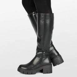 POSH By Poelman NORI Dames Hoge Laarzen - Zwart - Maat 40 -Dames-schoenen Verkoop 550x550 31