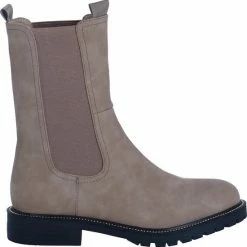 POSH By Poelman LEA Dames Chelsea Laarzen - Beige - Maat 38 -Dames-schoenen Verkoop 550x552 10