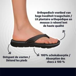Lucovitaal Lucovita Slipper 45-46 Zwart - 1Pr 10 Lucovitaal Lucovita Slipper 45-46 Zwart - 1Pr -Dames-schoenen Verkoop 550x557 6