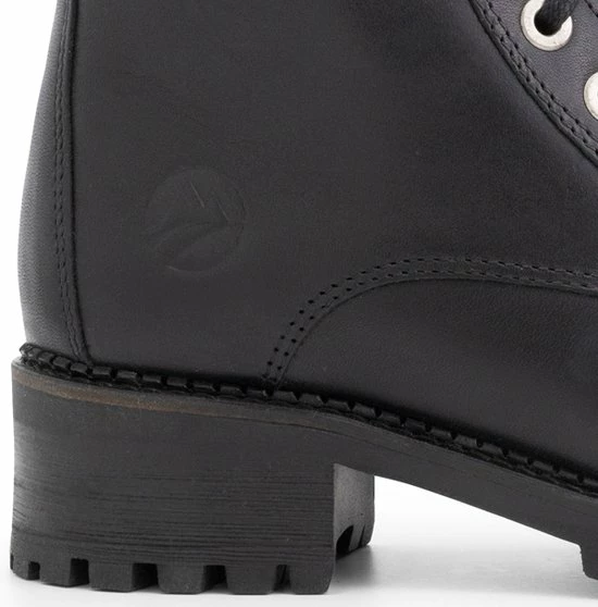 Travelin Myre - Leren Enkellaarzen - Dames - Wol Gevoerd - Zwart Leer - Maat 39 9 Travelin Myre - Leren Enkellaarzen - Dames - Wol Gevoerd - Zwart Leer - Maat 39 - Afbeelding 7