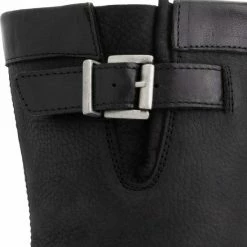 Travelin' Gyland Leren Dames Laarzen - Wol Gevoerde Laars - Zwart Leer - Maat 39 -Dames-schoenen Verkoop 550x558 5