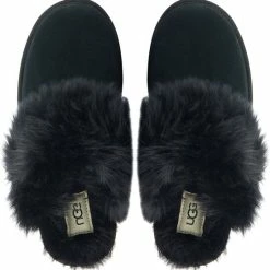 UGG Scuff Sis Dames Sloffen - Black - Maat 38 -Dames-schoenen Verkoop 550x559 2