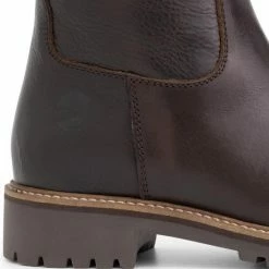 Travelin' Varde - Leren Dameslaars - Wol Gevoerd - Donkerbruin Leer - Maat 40 -Dames-schoenen Verkoop 550x559 6