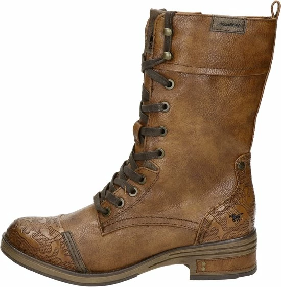 Mustang Dames Veterboot - Cognac - Maat 40 10 Mustang Dames Veterboot - Cognac - Maat 40 - Afbeelding 8