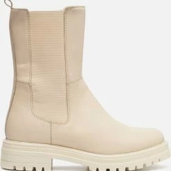 Cellini Chelsea Boots Beige Leer 182604 - Dames - Maat 39