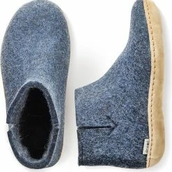 Glerups Sloffen Unisex - Blauw -Dames-schoenen Verkoop 550x563